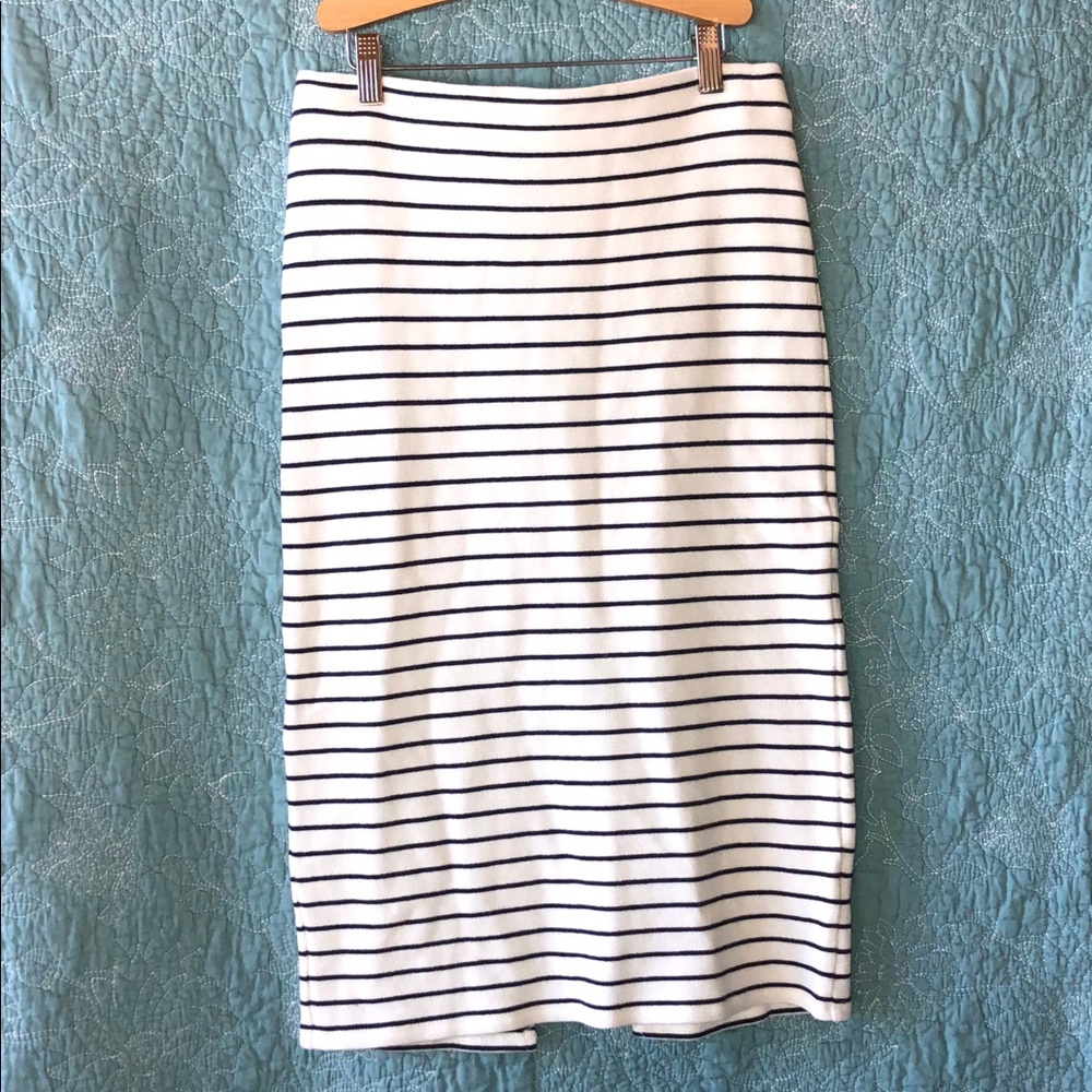 BDG Long Striped Skirt